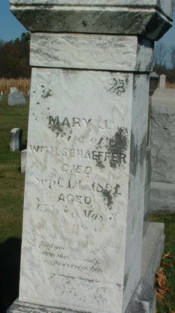 Mary J. <I>Shaffer</I> Schaeffer 