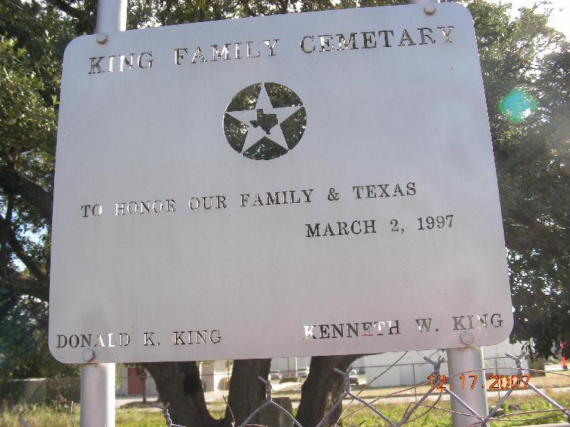 King Family Cemetery