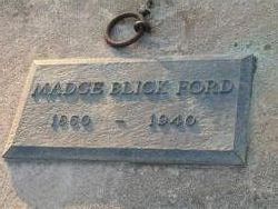 Madge <I>Blick</I> Ford 