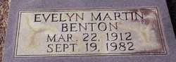 Evelyn <I>Martin</I> Benton 
