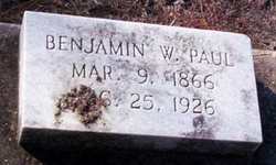 Benjamin W. Paul 