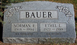 Ethel Lucille <I>Morse</I> Bauer 