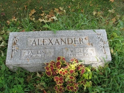 Pauline <I>Styes</I> Alexander 