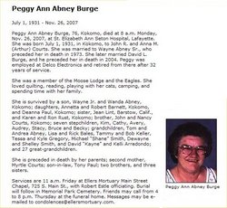 Peggy Ann <I>Courts</I> Abney 