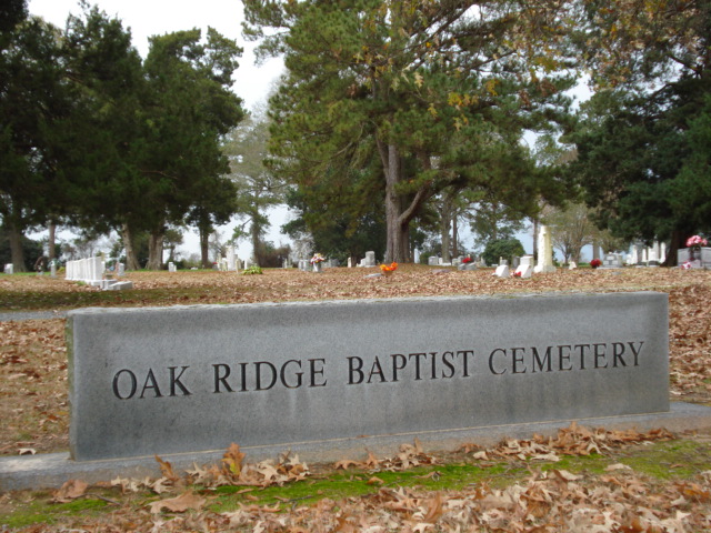 Oak Ridge Baptist Cemetery