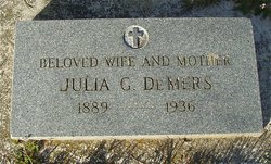 Julia Genevieve <I>Frank</I> DeMers 