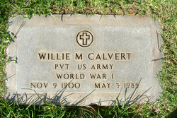 Willie M Calvert 