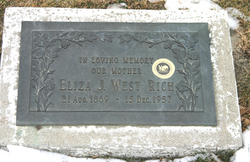 Eliza Jane <I>West</I> Rich 