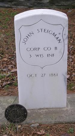 Corp John Steigman 