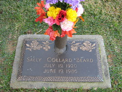 Sally <I>Collard</I> Beard 