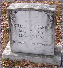 William Lafayette “Willie” Rockett 