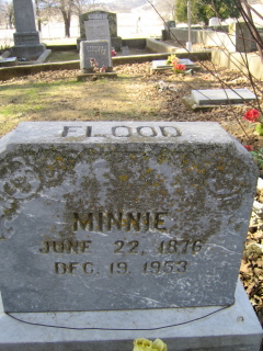 Minnie <I>Millsaps</I> Flood 