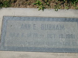 Ann E Burnam 