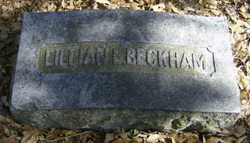 Lillian L. “Lillie” <I>Easterwood</I> Beckham 