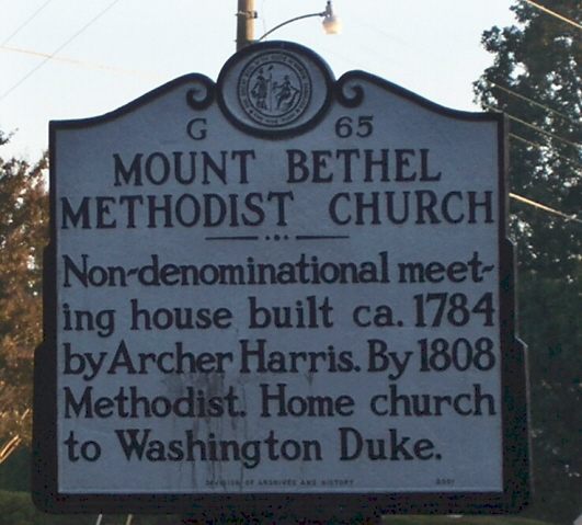 Mount Bethel Methodist Church Cemetery