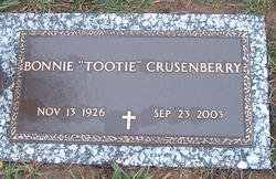 Bonnie “Tootie” <I>Sullivan</I> Crusenberry 