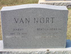 Bertha <I>Herring</I> Van Nort 