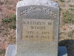 Kathryn M Wood 