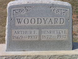 Arthur F Woodyard 