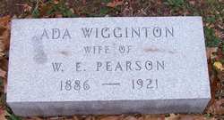 Ada <I>Wigginton</I> Pearson 
