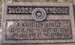 Annie Kathleen <I>Phillips</I> Aswell 