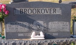 Emazetta Jane <I>Casto</I> Brookover 