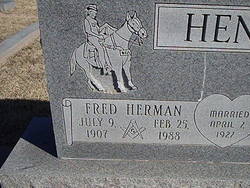 Fred Herman Henry 