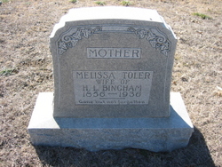 Melissa <I>Toler</I> Bingham 