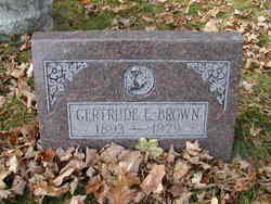 Gertrude Ella <I>Braun</I> Brown 