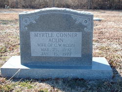 Myrtle <I>Conner</I> Aclin 