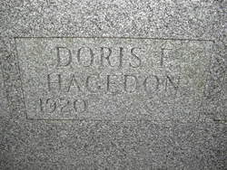Doris <I>Frederick</I> Hagedon 
