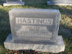 Candas Jane <I>Pratt</I> Hastings 