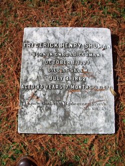 Frederick Henry Shuman 