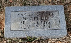Rev Marion Edmund Melvin 