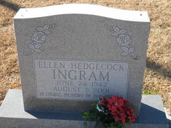 Ellen <I>Hedgecock</I> Ingram 