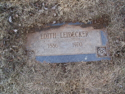 Edith <I>Truscott</I> Leidecker 