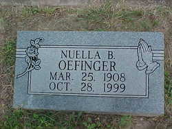 Nuella Belle <I>Weber</I> Oefinger 