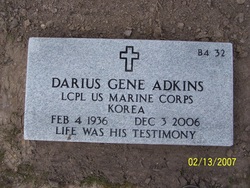 LCPL Darius Gene Adkins 