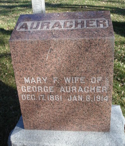 Mary F <I>Runkle</I> Auracher 