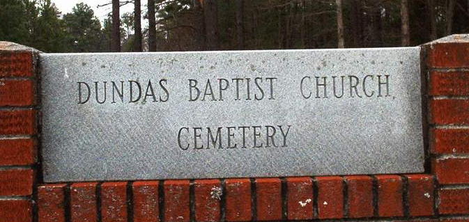 Dundas Baptist Church Cemetery