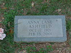 Anna Lane Ashfield 