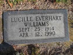 Lucille <I>Everhart</I> Williams 