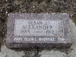 Susan J “Susie” <I>Van Buskirk</I> Alexander 