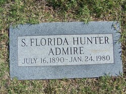 Salome Florida <I>Hunter</I> Admire 