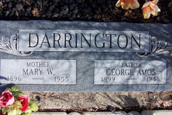 Mary Josephine <I>Whitaker</I> Darrington 