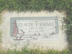 Claude Forest “Tex” Haines 