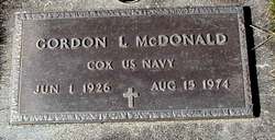 Gordon L McDonald 