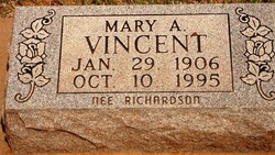 Mary Alice <I>Richardson</I> Vincent 