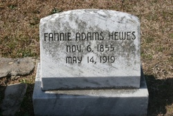 Fannie Mayrant <I>Adams</I> Hewes 