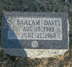 Arvel Baalam Davis 